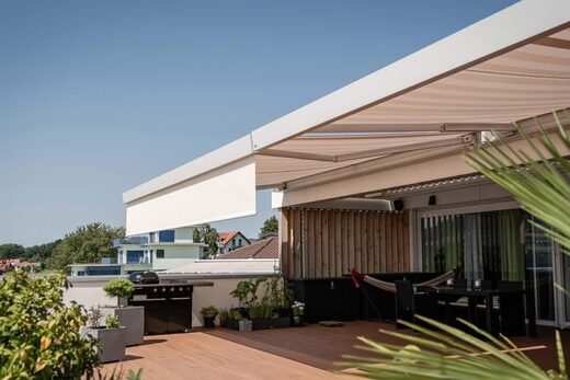 Store banne coffre STOBAG CAMABOX : le design architectural pour votre terrasse dans le Var